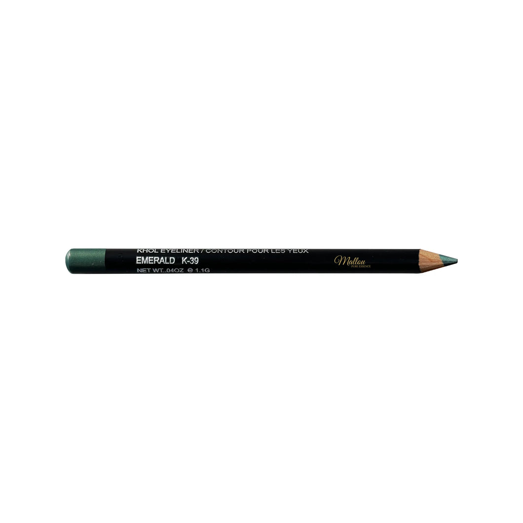 Khol Eyeliner - Emerald - Mallou Pure Essence