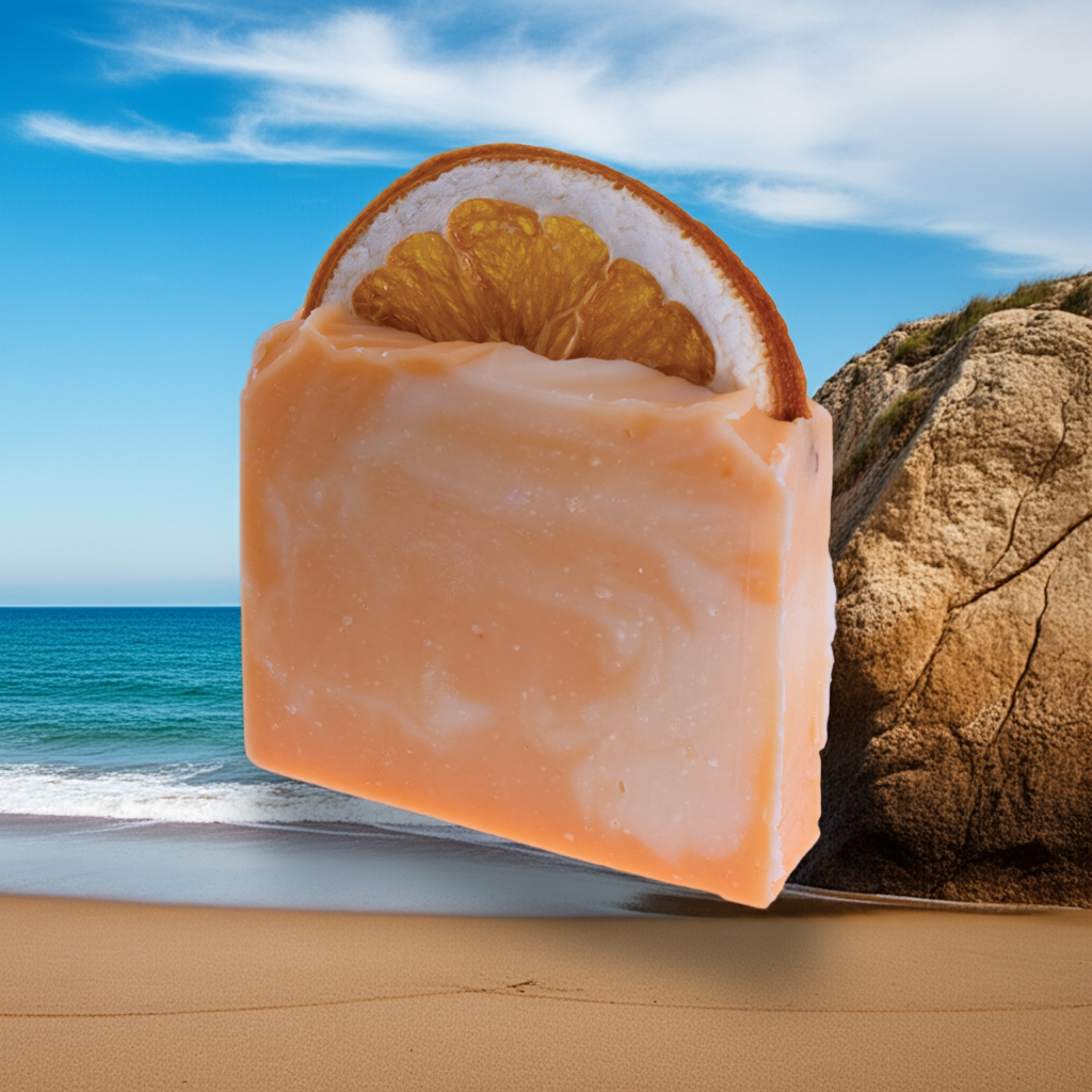 Citrus Sunrise Artisan Soap-Orange & Bergamot