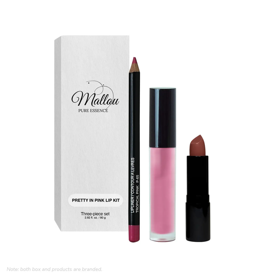 Lip Kit - Pretty In Pink - Mallou Pure Essence