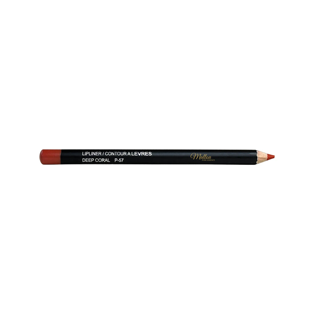 Lip Liner - Deep Coral - Mallou Pure Essence