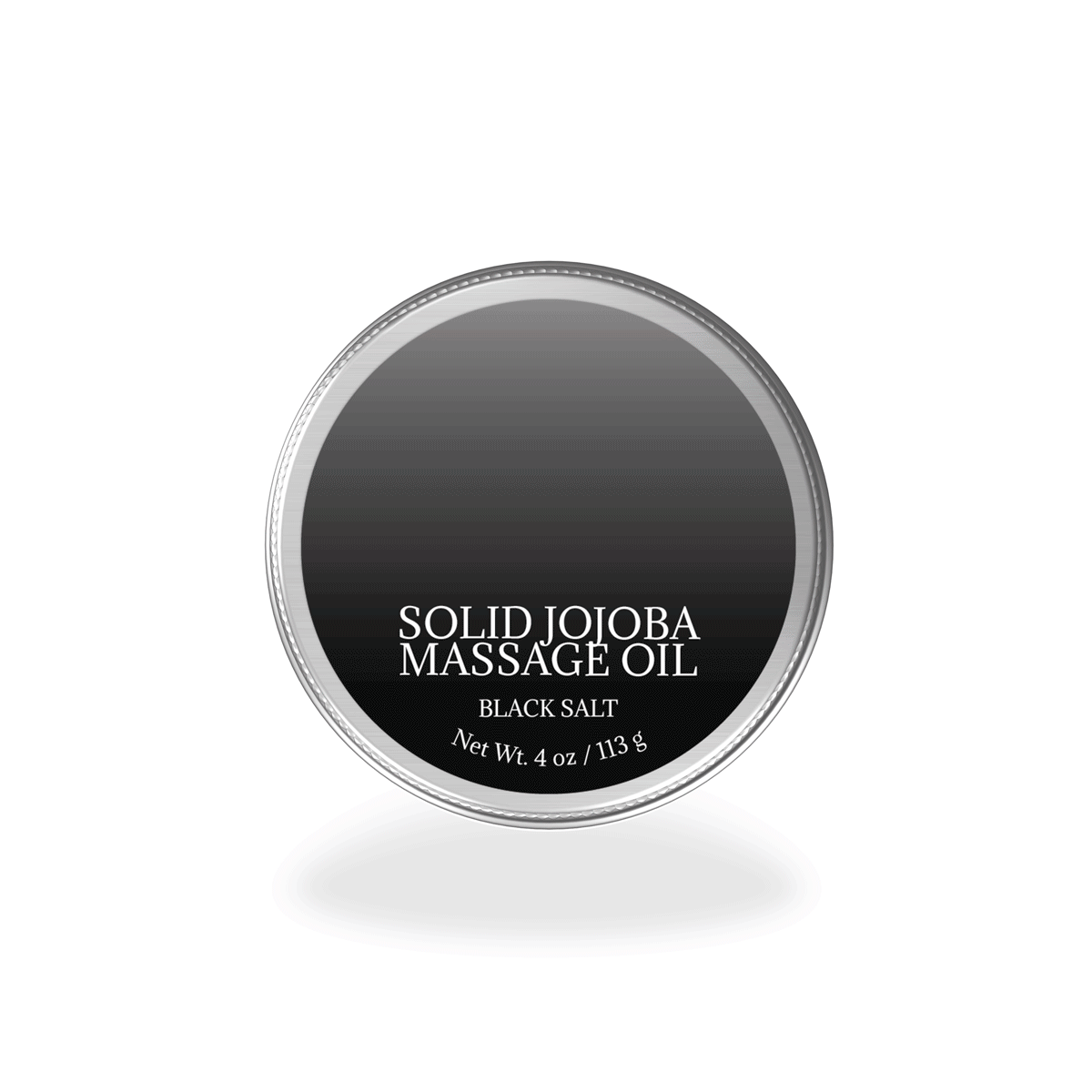 Black Salt Solid Jojoba Massage Oil