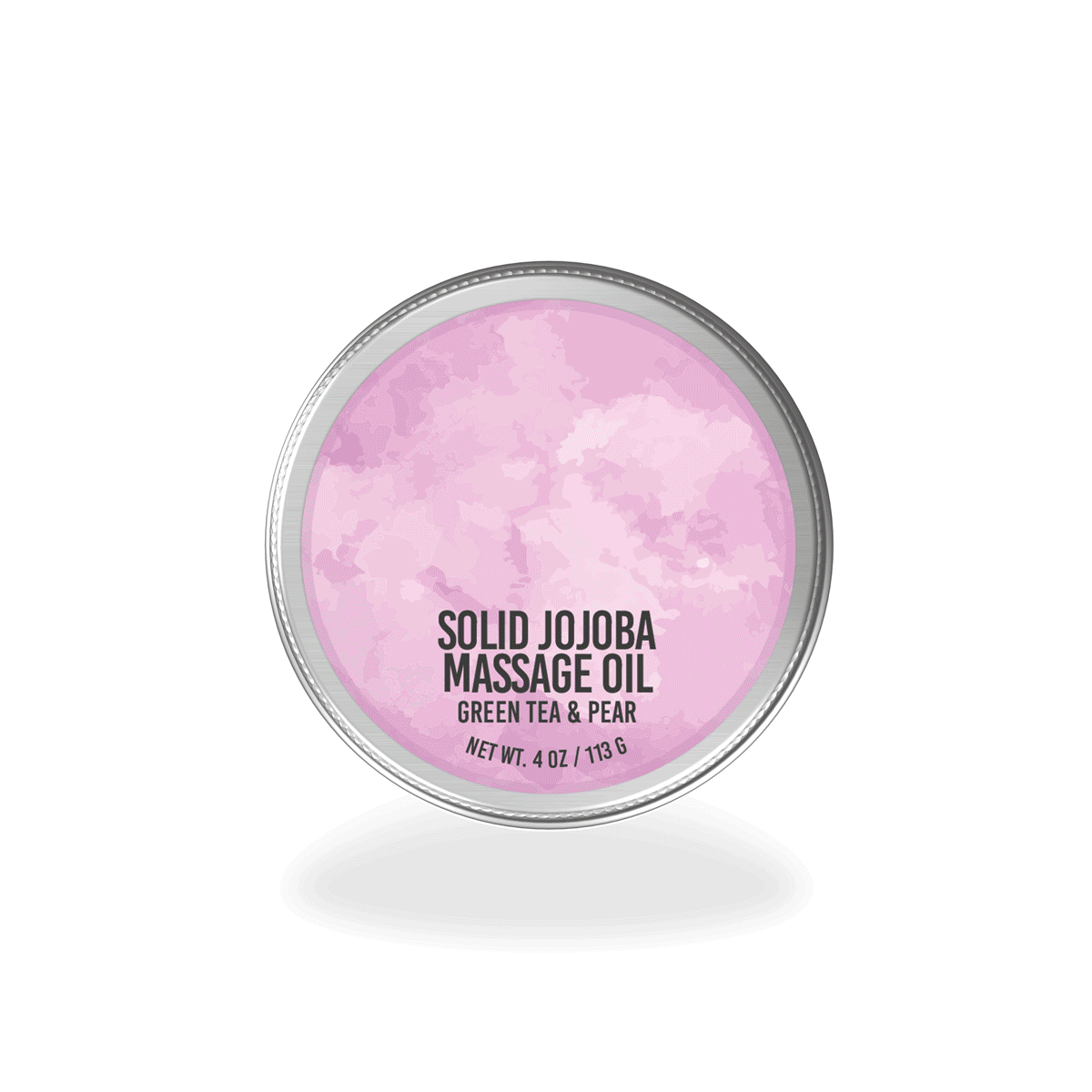 Green Tea & Pear Solid Jojoba Massage Oil