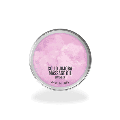 Lavender Solid Jojoba Massage Oil