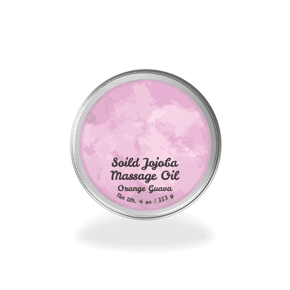 Orange Guava Solid Jojoba Massage Oil