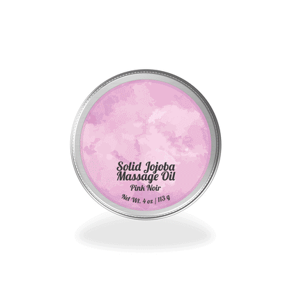 Pink Noir Solid Jojoba Massage Oil