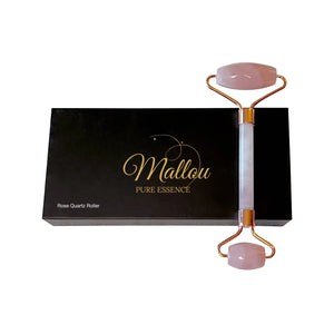 Rose Quartz Roller - Mallou Pure Essence