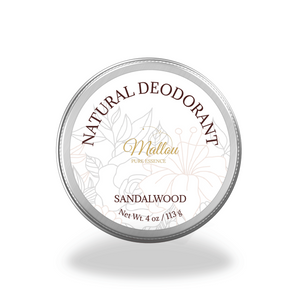Sandalwood Earth Blend Deodorant - Mallou Pure Essence