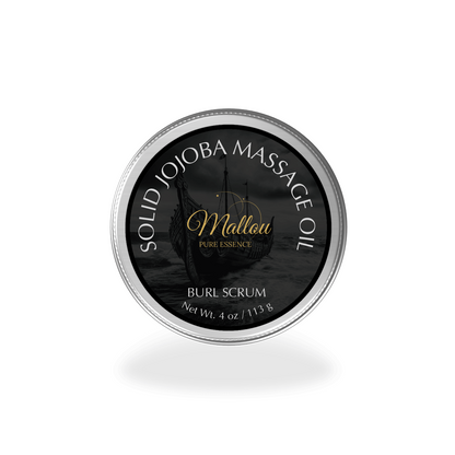 Bergamot  Scrum Solid Jojoba Massage Oil