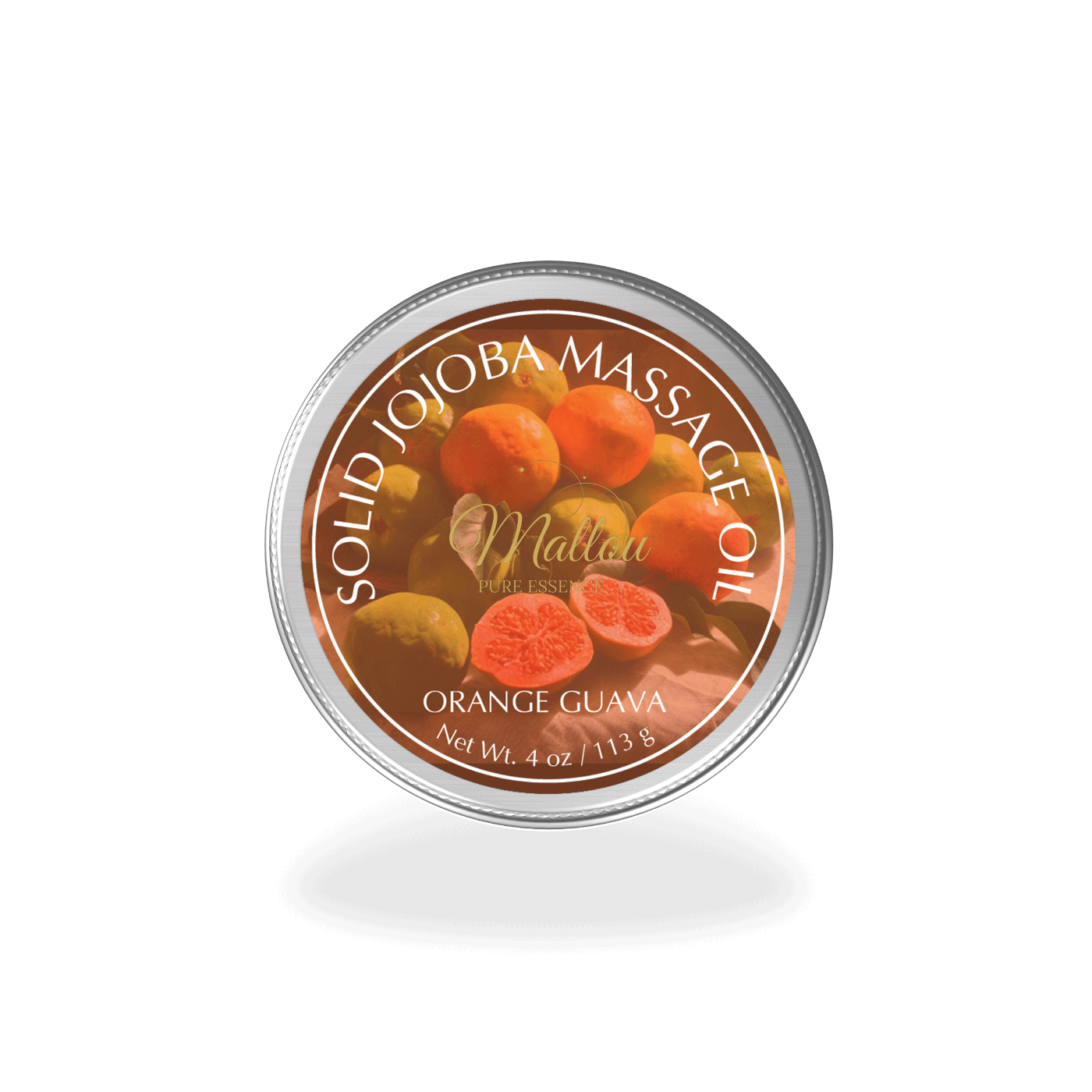 Orange Guava Solid Jojoba Massage Oil