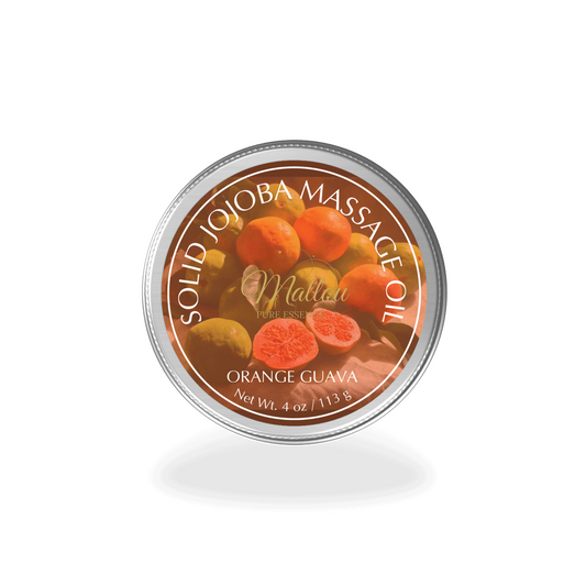Orange Guava Solid Jojoba Massage Oil